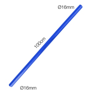 Cable de Extensión Simoni Racing M6B Azul de 1 Metro con Mangueras de Refrigerante con Identificación de Monitor de 16 mm - Product Image 1