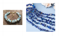 Zooying Naturel Améthyste Citrine Turquoise Bracelet Véritable Réglable Boho Bracelet Bijoux