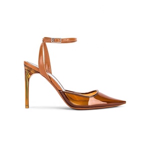 <span class=keywords><strong>Zapatos</strong></span> de Tacón Alto de PVC <span class=keywords><strong>Verde</strong></span> <span class=keywords><strong>Esmeralda</strong></span> para Mujer, <span class=keywords><strong>Zapatos</strong></span> de Tacón Alto con Tira Trasera de Moda, Alta Calidad - Product Image 4
