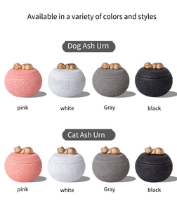 Evcil Hayvan Cenaze <span class=keywords><strong>Urn</strong></span>'u El Yapımı Polonya Çimentosu Kedi Köpek Sonrası Bakım Anıt Kutusu Kremasyon Saklama Kutusu Cenaze Malzemeleri - Product Image 5