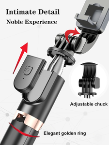 Hot Foldable <b>Phone</b> Stand Holder with Light Portable Handheld Wireless bluetooth Mobile <b>Phone</b> Tripod Selfie Stick with Light - Product Image 2