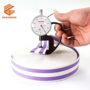 Wholesale Colorful 1inch 38mm 20mm Recycled Polyester Cotton Tapes <b>Webbing</b> Cotton for Bags Garment Bag Strap - Product Image 6