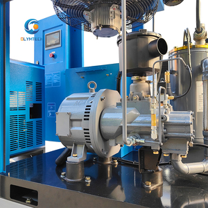 Yüksek verimli dört bir 16bar 15KW 22KW lazer vida hava kompresörü tankı hava kurutucu 16 bar vida hava kompresörü invertör ile - Product Image 5