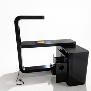 <span class=keywords><strong>Table</strong></span> à ongles de luxe personnalisée <span class=keywords><strong>avec</strong></span> logo d'usine, extracteur de poussière et lumière LED, mobilier de salon, ensemble de bureau de <span class=keywords><strong>manucure</strong></span> professionnel - Product Image 1