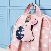 Nouvelle décoration de Pâques, porte-clés lapin et œuf pour enfants et décoration de fêtes, cadeau de Pâques personnalisé pour femmes et filles
