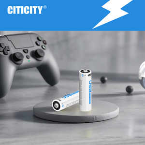 CITICITY Paquete de 4 Baterías Recargables de Litio AA de 2200mAh 1.5V, Más de 1200 Ciclos de Carga, Larga Duración para Juguetes - Product Image 5