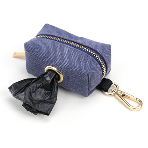 Tùy Chỉnh Pet Dog Poop Túi Chủ Thiết Kế Tiêu Chuẩn Sang Trọng Vải Dog Poop Túi Dispenser Cho Dây Xích Tập Tin Đính Kèm - Product Image 6