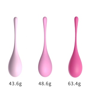 Frauen Vagina <span class=keywords><strong>Kegel</strong></span> Übung Gerät <span class=keywords><strong>Ben</strong></span> <span class=keywords><strong>Wa</strong></span> <span class=keywords><strong>Balls</strong></span> Sets(3 Pcs Set) food Grade Silikon Vibrierende <span class=keywords><strong>Kegel</strong></span> Ball Für Anziehen - Product Image 3