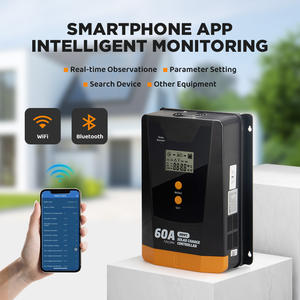 MRF serie MPPT 12V/24V <span class=keywords><strong>srne</strong></span> MPPT <span class=keywords><strong>controlador</strong></span> <span class=keywords><strong>de</strong></span> <span class=keywords><strong>carga</strong></span> solar para Sistema Solar easun en el campo 50A60A Bluetooth - Product Image 4