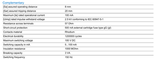 MS-Telemecanique XCSDMP591L01M12 สวิตช์แม่เหล็กแบบมีรหัส สวิตช์นิรภัย XCS XCSDMP 1 NC + NO แบบ Staggered M12 0.15 ม. - Product Image 4