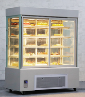 Vitrine réfrigérée pour gâteaux, destinée aux restaurants commerciaux.