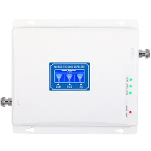 2 3 4G mobile network booster GSM 900 1800 2100 MHz 3-band mobile phone signal repeater/amplifiers