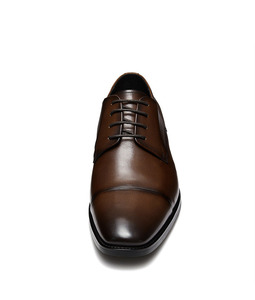 Chaussures habillées pour hommes - Chaussures décontractées en cuir de style italien, fabriquées à la main, chaussures habillées et Oxfords en cuir pour hommes - Product Image 2