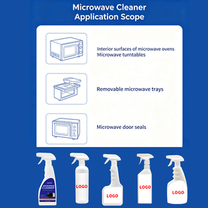 Limpiador de <span class=keywords><strong>Horno</strong></span> de <span class=keywords><strong>Microondas</strong></span> OEM ODM, Fragancia Personalizada, Etiqueta y Empaque Personalizados, Desengrasante de Alta Eficiencia para Electrodomésticos de Cocina, 500 ml - Product Image 2