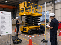 Plataforma Elevadora de Tijera Torsen Directa de Fábrica, de 8m a 15.8m, 227-450kg, con Opciones de Voltaje y Plataforma Personalizables