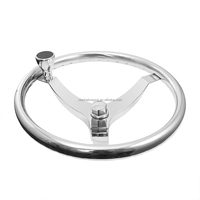 Nouveau design en acier inoxydable 316 Marine 13.5 ''15.5'' bateau volant marin avec bouton Yacht