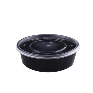 Contenants alimentaires jetables en plastique PP transparent écologiques avec couvercles pour nouilles, pain et soupes – Vente en gros - Product Image 1