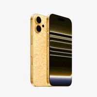 Coque OEM ODM pour iPhone 17 Pro Max, plaquée or avec texture profonde, design très prisé en Europe, accepte les commandes personnalisables