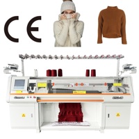 Machine à Tricoter Automatique Informatisée pour Bonnets, Pulls, Écharpes et Plats