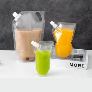 Emballage biodégradable de poche de bec de nourriture de sac de tirette de PE pour des chips de pomme de terre de sucre d'autres liquides avec le bec de support - Product Image 1