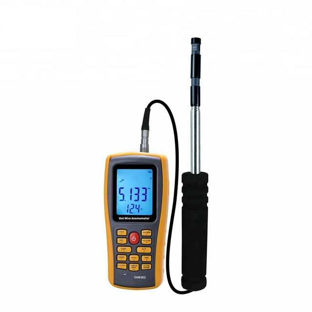 GOYOJO GM8903 High Sensitivity Handheld Wind Speed Gauge Meter Measure Anemometer Hot Wire Anemometer