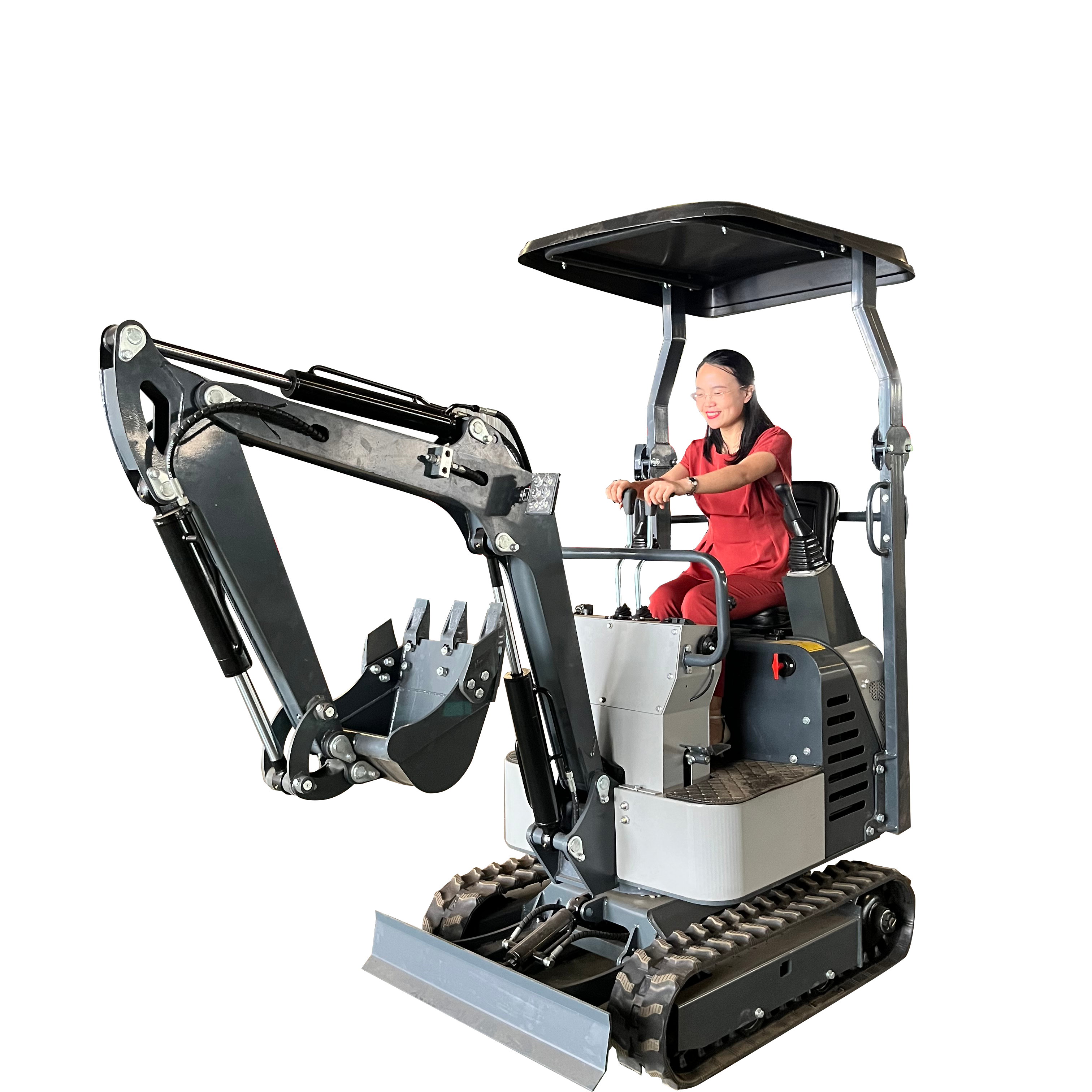 0,8 тонн 1 тонна подъемник с 1.2ton китайский Гусеничный мини-экскаватор Универсальный Гусеничный мини-экскаватор