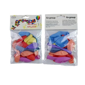 Lot de 10 ballons ronds en latex brillant de 10 pouces, couleur macaron, pour fête d'anniversaire, avec emballage personnalisé - Product Image 5