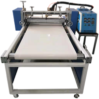 Machine à rouler OSD-1300mm à rouleaux avant, taille réglable, adaptée aux tapis et aux planches de bois