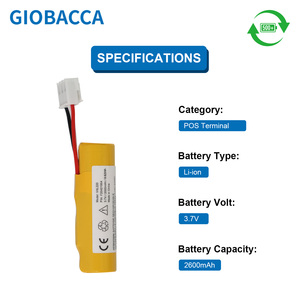 Batterie lithium-ion pour Ingenico IWL220 IWL250 POS F26401964 3.7V 2600mAh 800 cycles - Product Image 2