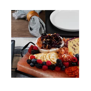 Plaque de cuisson en sel de roche de l'Himalaya sans produits chimiques, bloc de grillade 100 % biologique pour un barbecue sain, certifié HACCP - Product Image 1