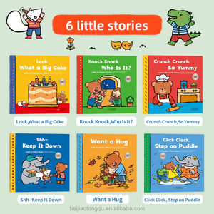 <span class=keywords><strong>Libro</strong></span> Illustrato Pop-up 3D per Bambini 'Sunshine' di Hairun, Orsetto che Fa Amicizia, Stampa Personalizzata per Età 2-6 Anni - Product Image 4