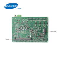 Carte mère industrielle 5 Lan 8260U DDR4 Max32GB SATA3.0 MSATA HD LVDS 2 COM 6 USB MINI-PICE 3,5 pouces pour systèmes embarqués