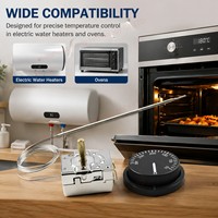 Thermostat électrique pour fer à repasser et gril, interrupteur thermique 20A 30A, pièce de rechange pour appareils électriques (incubateur, friteuse à œufs)