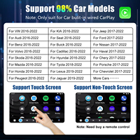 CarPlay Mini Ai Box Android 12, CarPlay inalámbrico para Audi, Mazda, Toyota Benz, Youtube, Netflix, 4G, LTE, GPS, 3GB + 32GB