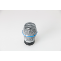 Microphone à condensateur sans fil BETA 87A pour remplacement du microphone d'origine, idéal pour l'enregistrement vocal en direct, la scène, et la capture cardioïde.