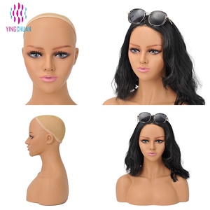 Factory sale realistic hair practice mannequin head - Product Image 1