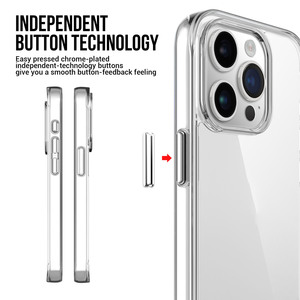 <span class=keywords><strong>2023</strong></span>เคสโทรศัพท์แบบใสสำหรับ <span class=keywords><strong>iPhone</strong></span> 15 Pro 11 12 13 14 PRO MAX <span class=keywords><strong>6</strong></span> 7 8 <span class=keywords><strong>Plus</strong></span> ฝาครอบหลังแบบแข็ง - Product Image 3