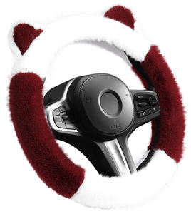 Funda para Volante de Cuero PVC Antideslizante, Diseño Universal con Costuras Decorativas de Colores - Product Image 5