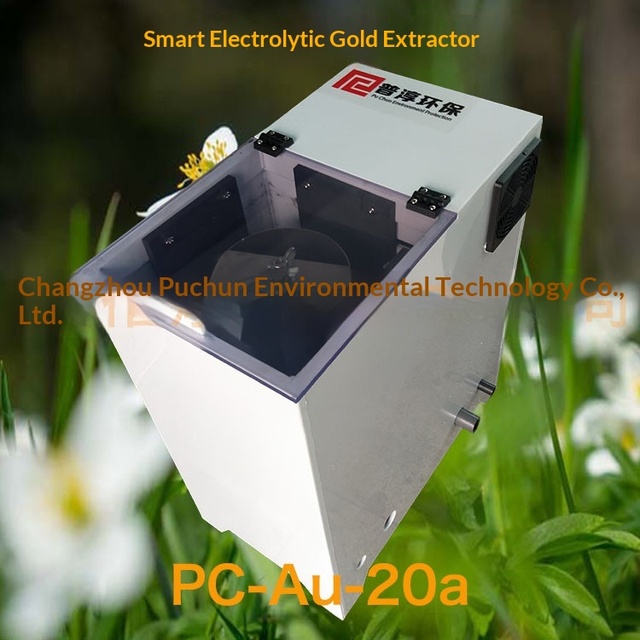 Precious Metal Gold Recovery Extraction Machine 0.08kw 25kg Capacity Recycling Equipment for Electroplating PCB Lab Use