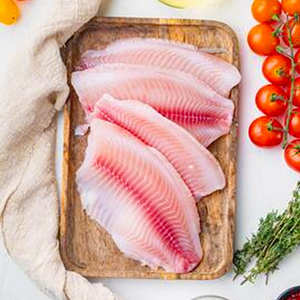 Filet de Tilapia IQF Congelé de Haute Qualité Provenant de Chine, Spécifications de Découpe Standard, Disponible en Vrac - Product Image 1