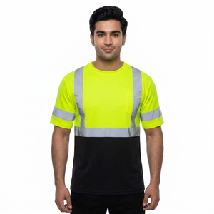 Ropa de Trabajo de Poliéster Personalizada con Logotipo, Clase 3 Tipo R, Manga Larga, Alta Visibilidad, Reflectante, Impermeable, con Luz LED Intermitente, Color Personalizado - Product Image 1