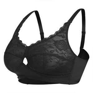 Correa ajustable simple y fácil de usar sin alambre de acero Soporte fuerte Copa <span class=keywords><strong>grande</strong></span> <span class=keywords><strong>Sujetador</strong></span> fino de gran tamaño - Product Image 5