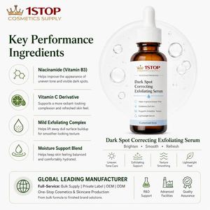 Suero Facial de Alfa Arbutina <span class=keywords><strong>y</strong></span> Glicerina con Niacinamida <span class=keywords><strong>y</strong></span> Ácido Hialurónico para Blanquear <span class=keywords><strong>y</strong></span> Corregir el Tono Oscuro de la Piel, Empaque Combinado - Product Image 3