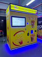 Distributeur automatique de frites, distributeur de frites à monnayeur, distributeur de frites à prix compétitif, distributeur de frites pour snacks