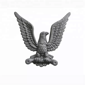 Décoration animale ornementale Cheval Aigle Grue Lézard Accessoires Fabricant Fonte de fer Lion Dragon <span class=keywords><strong>Papillon</strong></span> Métal noir - Product Image 3