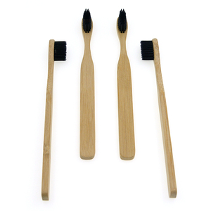 100% sinh thái Mao phẳng xử lý bàn chải đánh răng mềm lông bàn chải đánh răng tự nhiên - Product Image 4