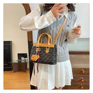 Nuevo Bolso de Mano de Diseño Lujoso y Moderno, Estampado, de Cuero PU, Gran Capacidad, Versátil, para Mujer, Bolso de Hombro, Bolso Bandolera - Product Image 6