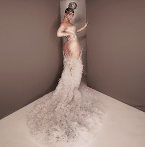 Kimshein – <span class=keywords><strong>robe</strong></span> de soirée élégante à manches longues pour femme, tenue de <span class=keywords><strong>mariage</strong></span> en tulle avec strass, dernière collection, AD1539 - Product Image 5