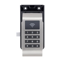 Serrure de casier numérique sans clé à code RFID en alliage de zinc pour salle de sport, spa, tiroir, armoire – Verrou électronique à mot de passe