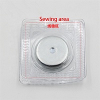 Bouton magnétique Invisible en Pvc pour vêtements, 10 pièces, aimant de couture imperméable et lavable